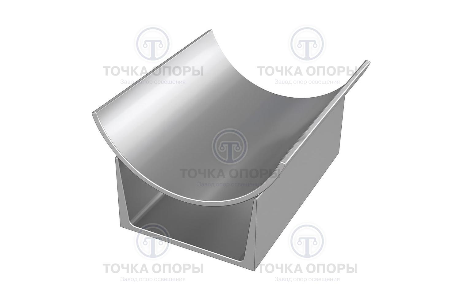 Опоры швеллерные скользящие направляющие МВН 148-67